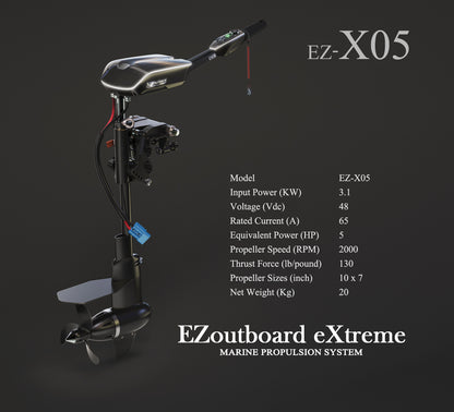 EZ-Outboard X-05 Electric Outboard Motor