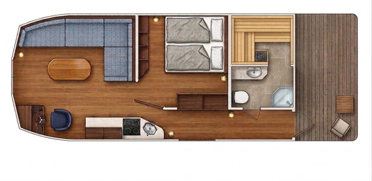 MultiCat 31 Houseboat